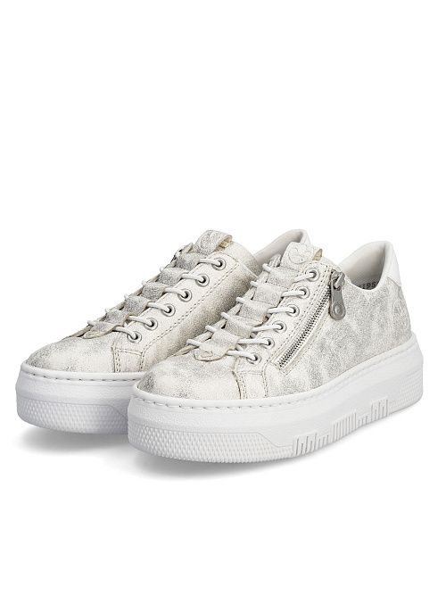 M1953/60 Кеды женские серебристый Rieker 