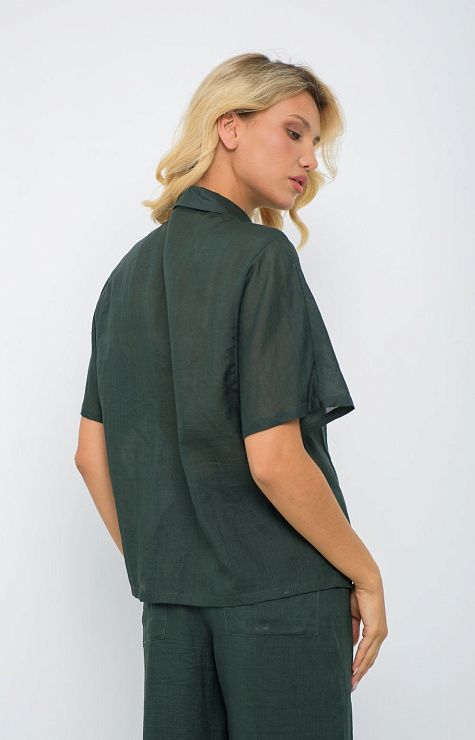 05176Y Блузка ЖЕРАР зеленый AGENDA 
