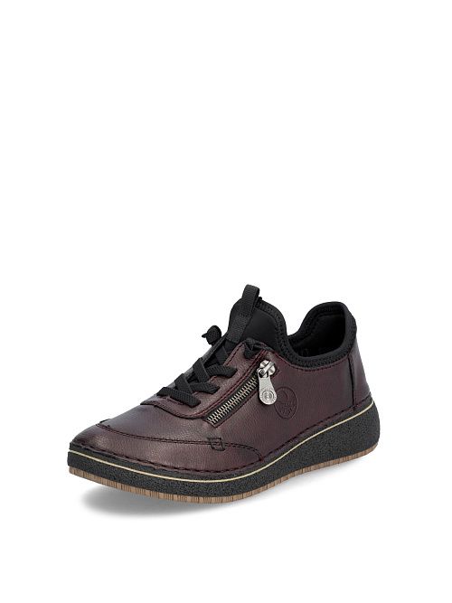 50968/35 Полуботинки женские бордовый Rieker 