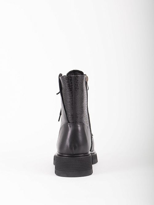 JA289-M437-P1213M Ботинки женские натуральная кожа черный 365 