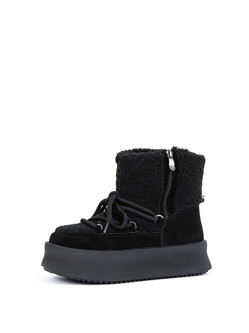 XUS-42370-2A-SW Полусапоги женские черный Madella 