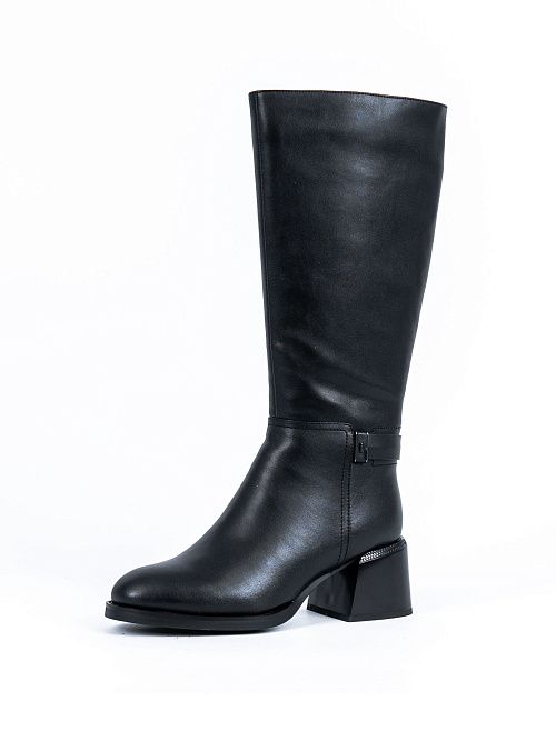 GLW24-BCLM1-037A(W) Сапоги женские черный Covani 