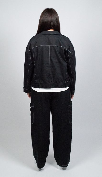 44091B Костюм женский черный JEANNE DARC 