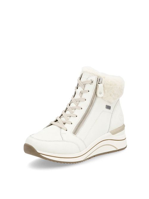 D0T77/80 Ботинки женские белый Remonte 