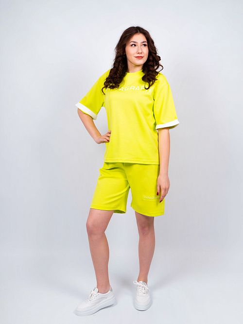 7275/7276/2 Костюм женский салатовый QINO 