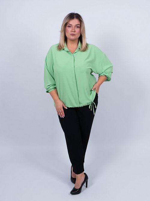 Блюз Блузка женская салатовый ZAR STYLE 