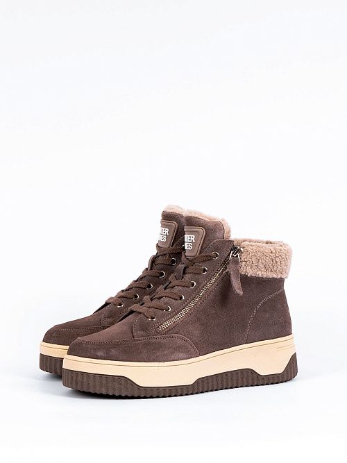 RQ421-025 Ботинки женские коричневый Baden 