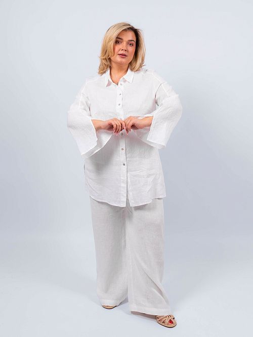 05158Y Блузка РОМЕРО белый AGENDA 