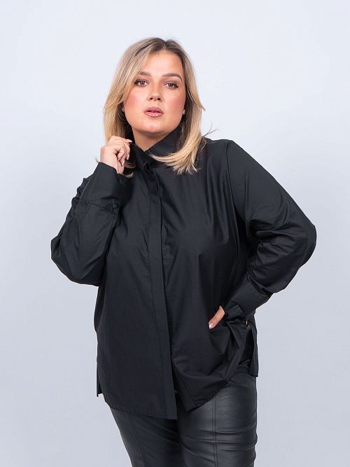 249230 Рубашка женская черный MIRA MIA 