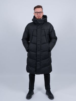 MWD3480I-902 Пальто мужское черный  ICEbear