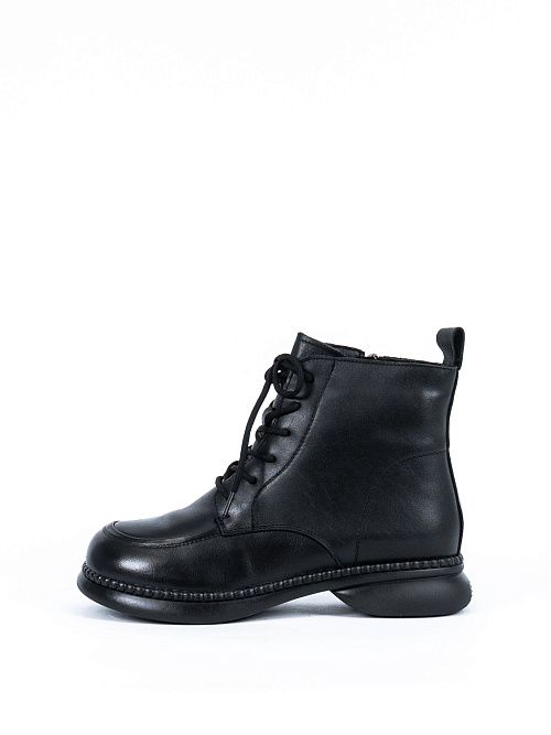 CTW24-BWLM3-015A(L) Ботинки женские черный Covani 