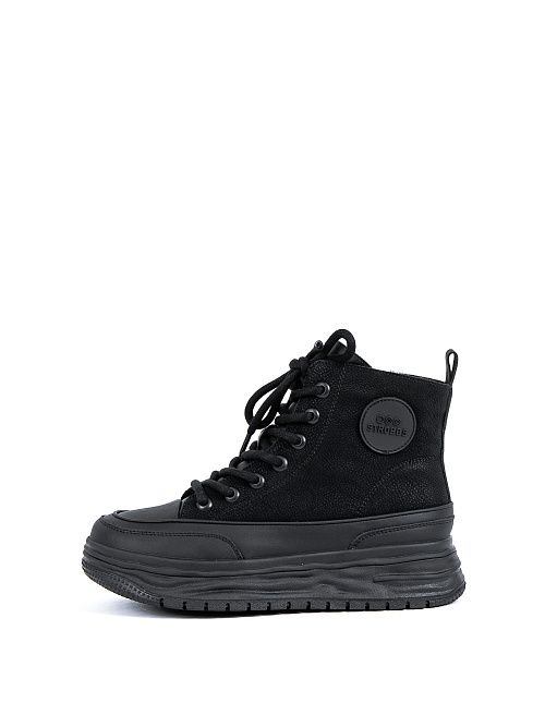 F8437-3 Ботинки женские черный STROBBS 