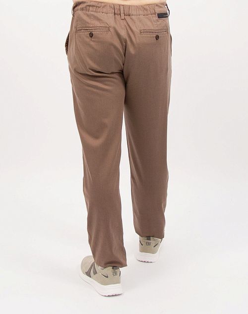 805-2166.T044.Y002.L.C0171 Брюки чинос мужские темно-бежевый LUXOR 