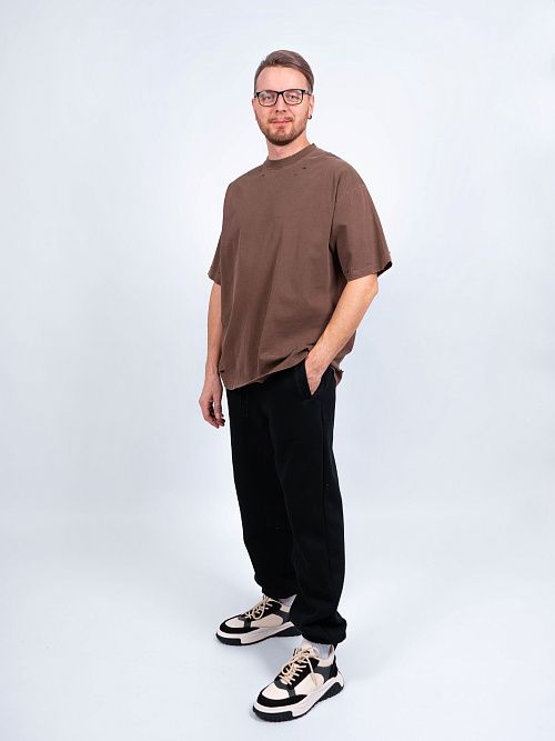 AR018-1 Футболка коричневый destruction 365 