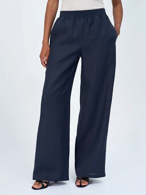 52104-БЛ Брюки женские т.синий ELECTRA STYLE 