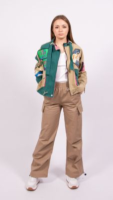 98130 Куртка женская зеленый Y.H