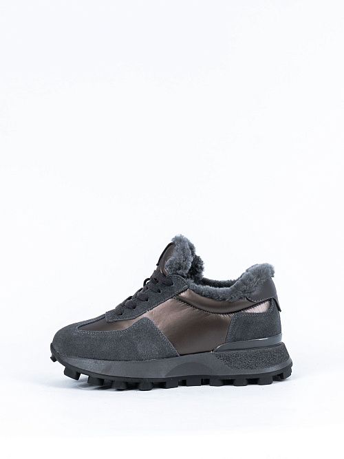 XZG-42250-2S-SW Полуботинки женские серый Madella 