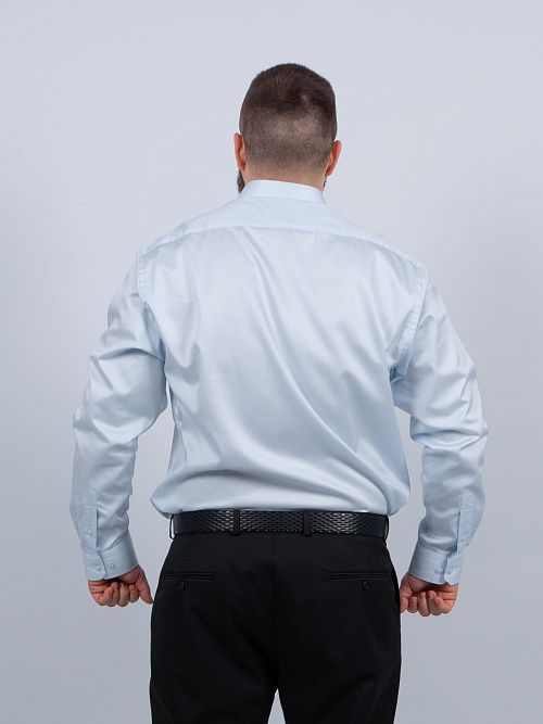 820-1310.C051.Y000.L.XB0441 Рубашка мужская голубой LUXOR 