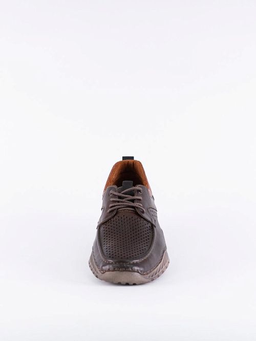 730-141-01-02 Полуботинки мужские коричневый SHOIBERG 