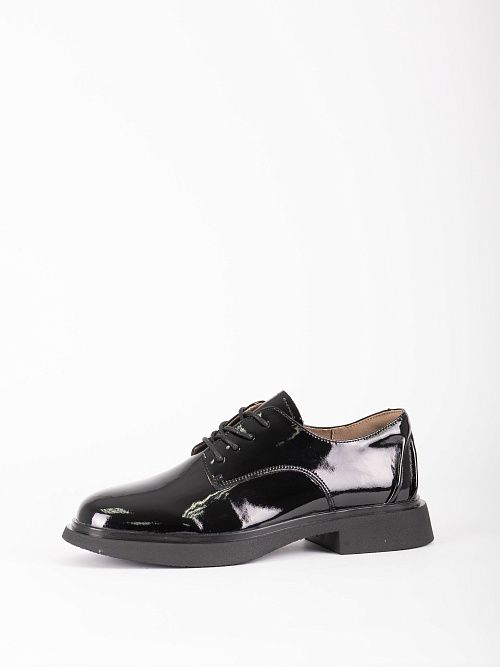 AS399-L293-1 Туфли женские натуральная кожа черный 365 