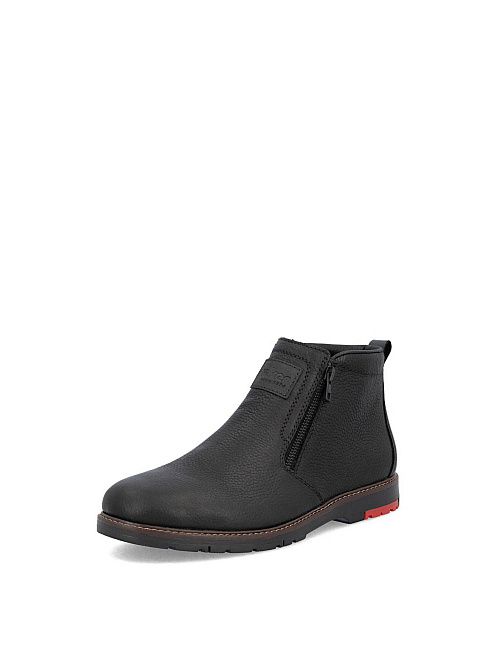 10553/00 Ботинки мужские черный Rieker 