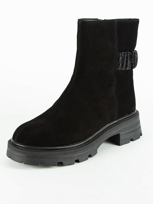 LCW23-BWLM3-026A(L) Ботинки женские черный Covani 