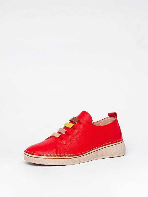 XUS-51271-3K-KT Полуботинки женские красный Madella 