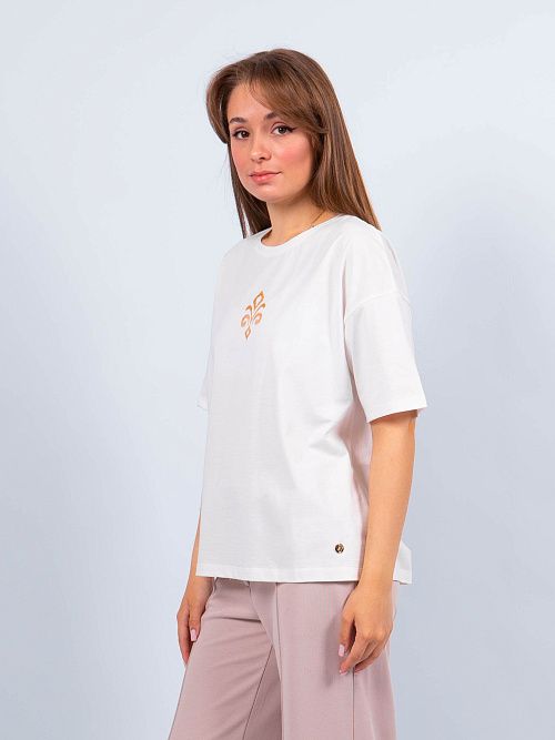 ЕВТ3185/ Футболка женская белый VERY NEAT 