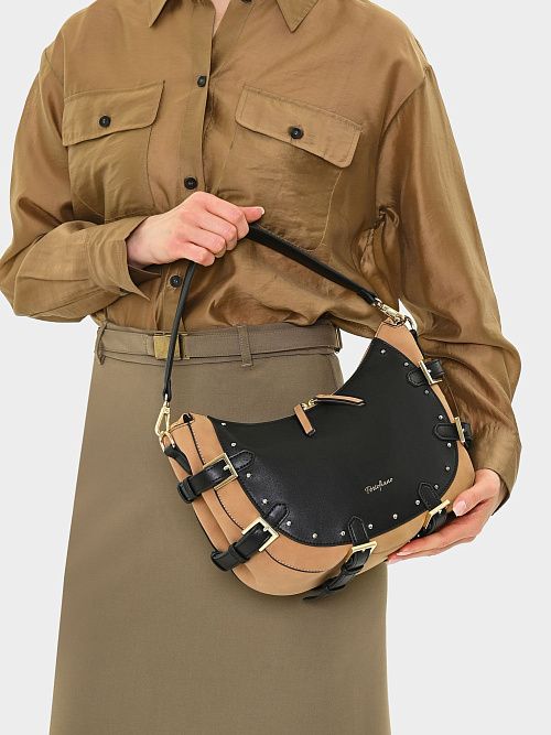 113-174-31-4 Сумка женская темно-бежевый 365 