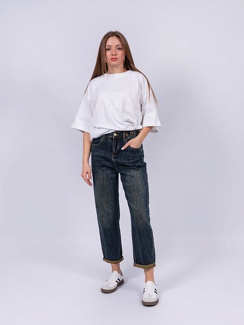 10251 Джинсы женские синие E-WO 