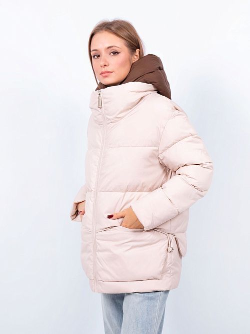 GWD4552I-G625 Куртка женская бежевый ICEbear 