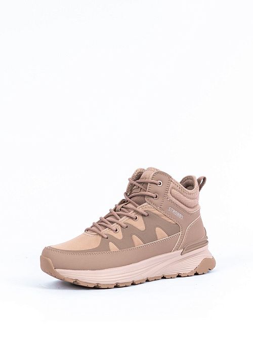 F8474-25 Ботинки женские темно-бежевый STROBBS 