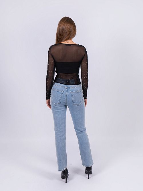 2559 Кофта женская черный GIRL 