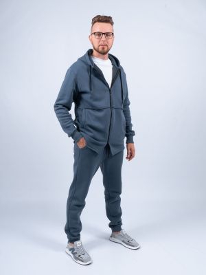 JM001 Костюм спортивный мужской синий J-MAR