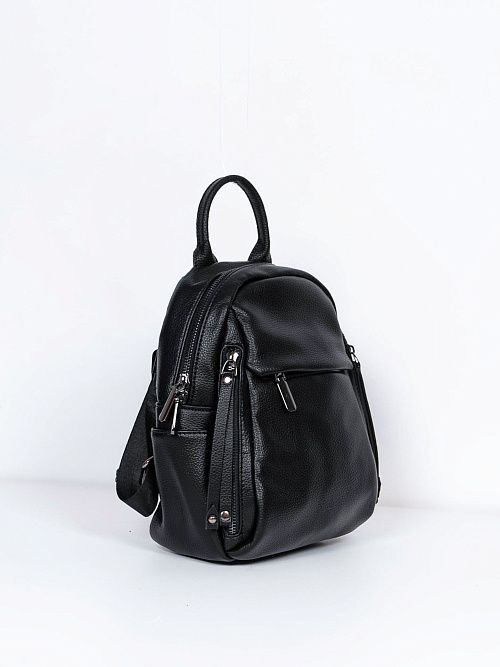 114-340-11-4 Рюкзак женский черный Portofiano 