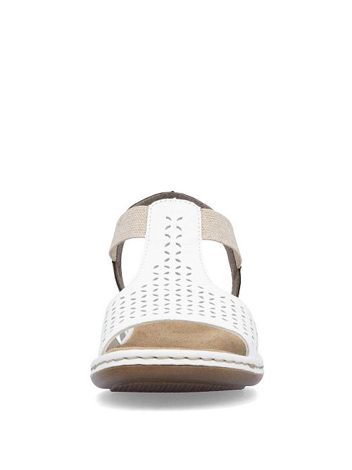 65917/80 Сандалии женские белый Rieker 