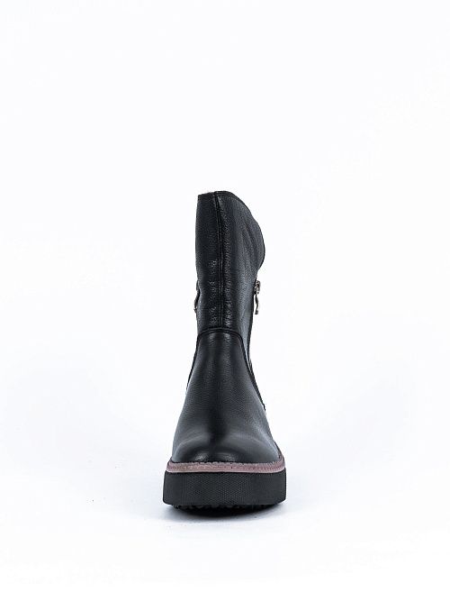 JXW21-BSL3012-1 Полусапоги женские черный Covani 