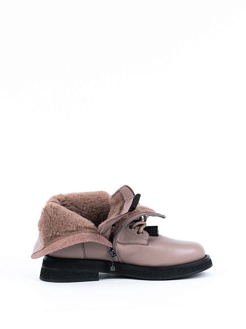 LCW24-BWLM3-064B(L) Ботинки женские бежевый Covani 