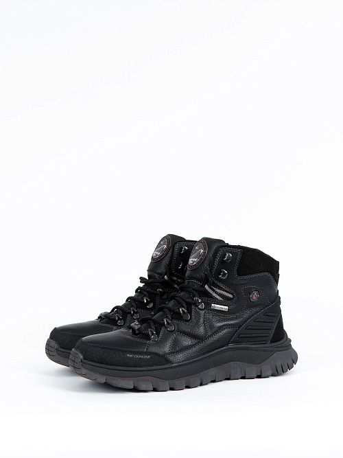 1564-9 Ботинки мужские черный Nine Lines 