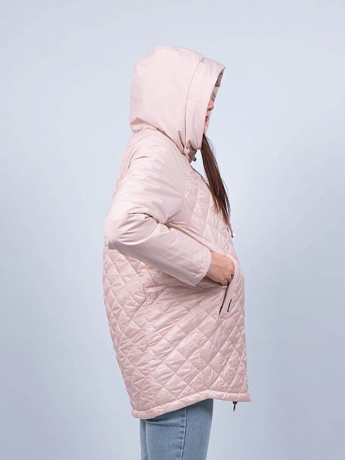 GWC4767I-G625 Куртка удлиненная женская бежевый ICEbear 