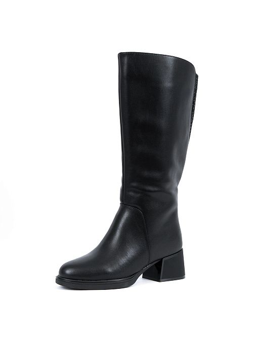 ALW24-HWLC3-027-1(W) Сапоги женские черный Covani 