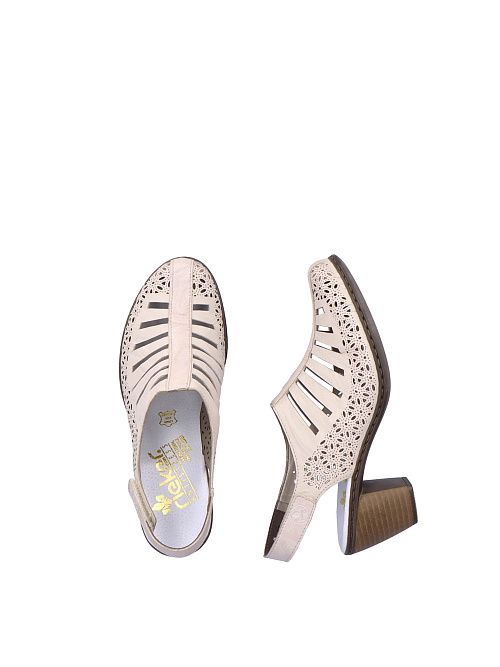 40959/60 Босоножки женские бежевый Rieker 