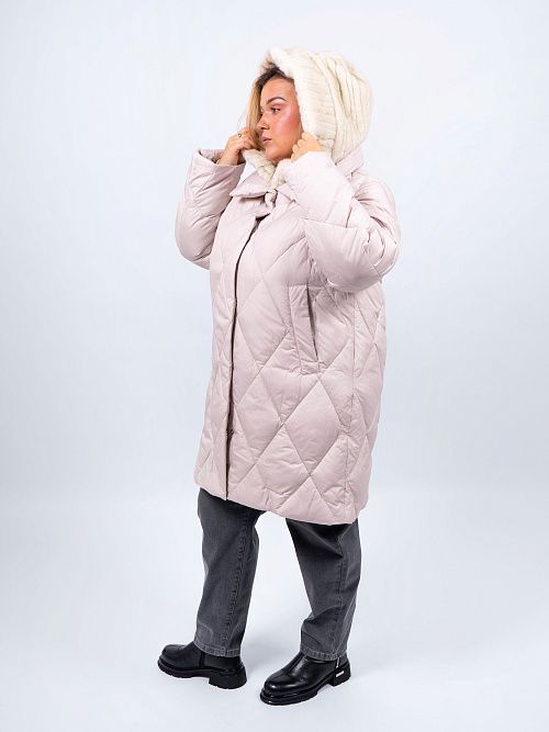 GWD4670I-G206 Куртка женская бежевый ICEbear 