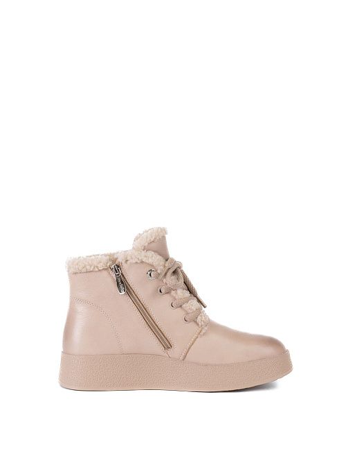 XUS-52468-2D-KF Ботинки женские натуральная кожа бежевый Madella 