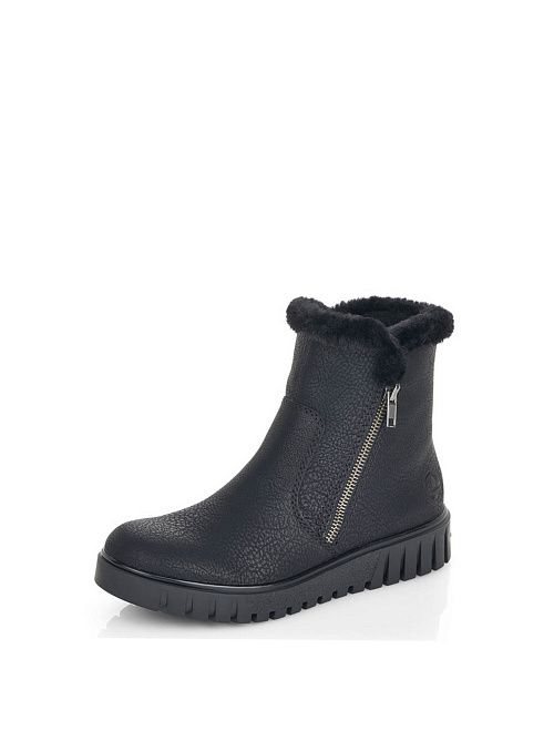 Y3481/00 Полусапоги женские черный Rieker 