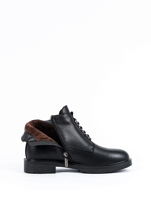 RJ189-010 Ботинки женские черный Baden 