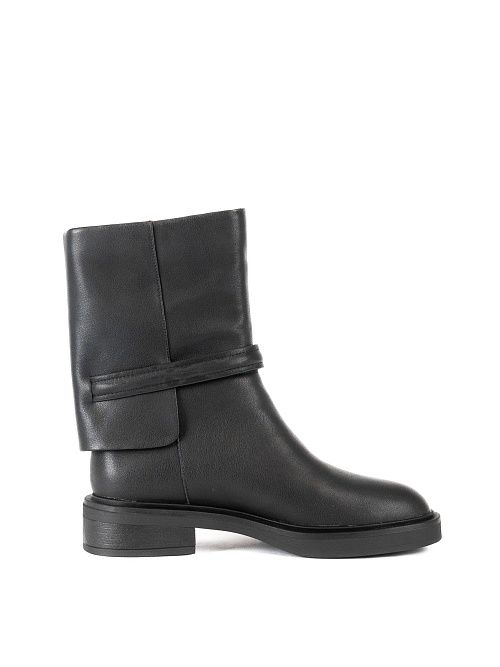 GBF-125637-0301-SB Полусапоги женские натуральная кожа черный Madella 