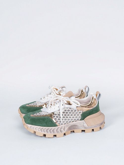 AMK-RA-278-4 Полуботинки женские зеленый 365 