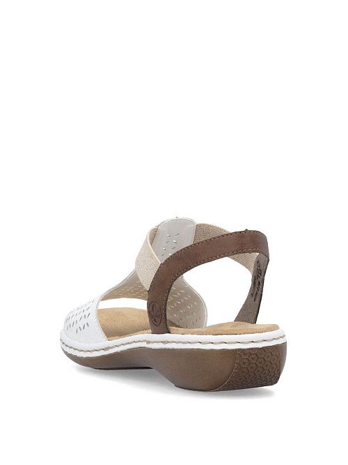 65917/80 Сандалии женские белый Rieker 