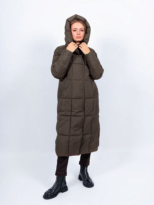 GWD4621I-G152 Пальто женское зеленый ICEbear 